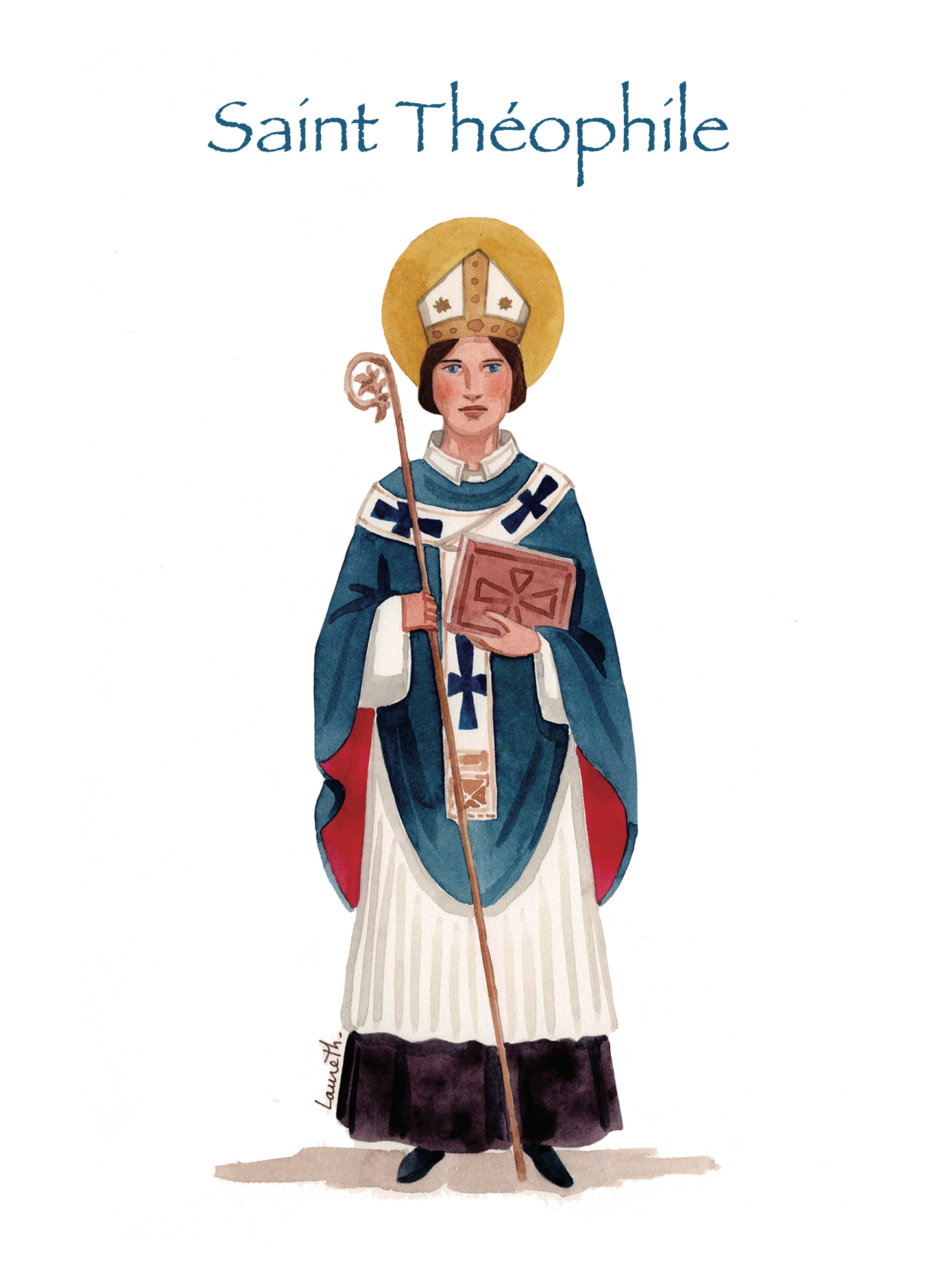 ;THEOPHI;SAINT THEOPHILUS;PATRON SAINTS / ST SAINTS CARDS;-;Active;5