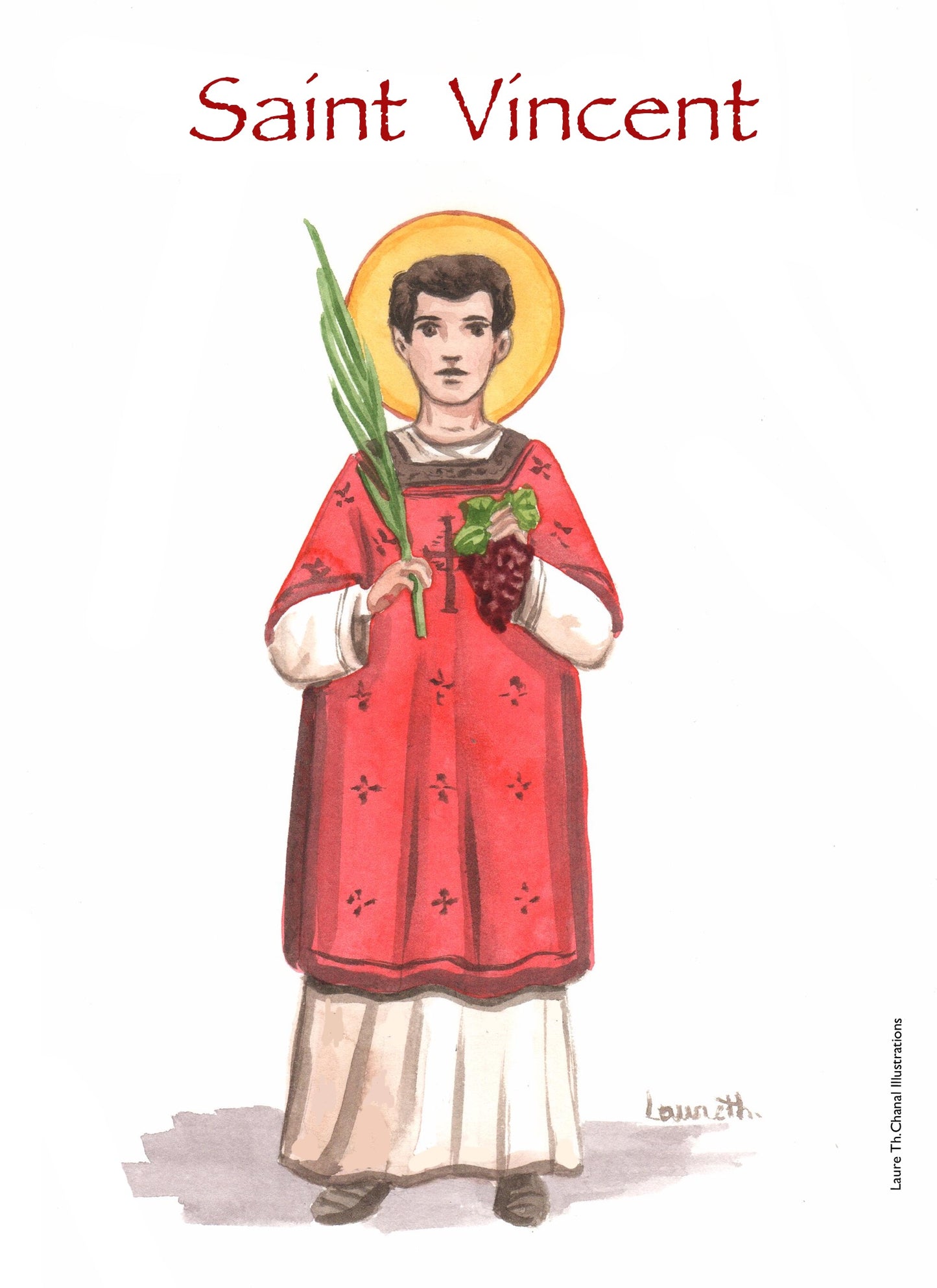 ;WINE;SAINT VINCENT;PATRON SAINTS CARDS / SAINTS from V to Z;-;Active;5