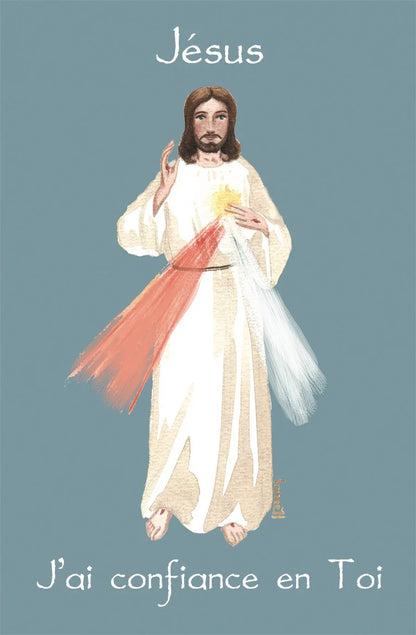 IMAGE JÉSUS MISERICORDE - Laure Th.Chanal Illustrations