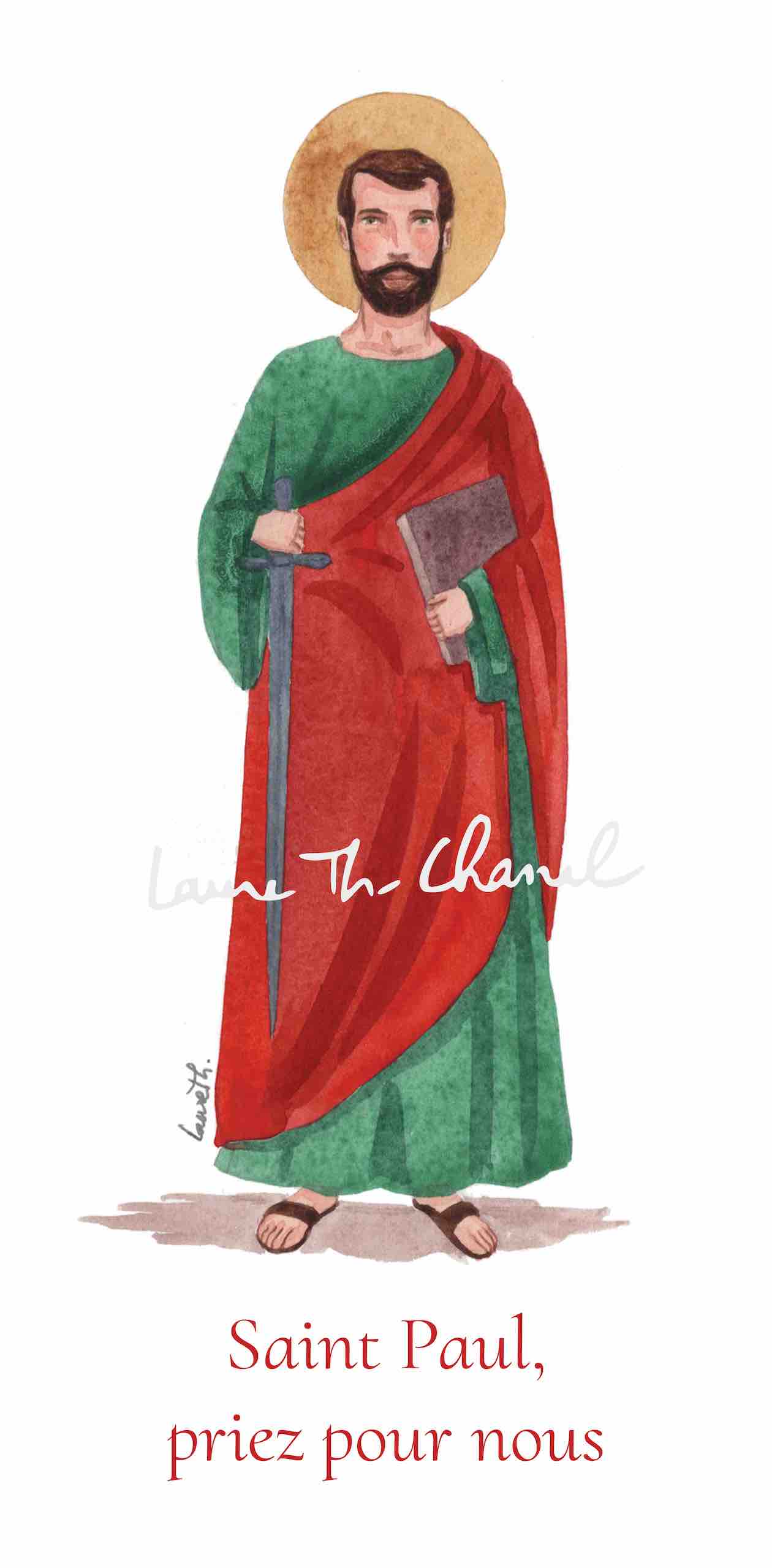 BÂCHE ILLUSTREE SAINT PAUL DE TARSE