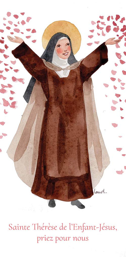 BÂCHE ILLUSTREE SAINTE THERESE DE L'ENFANT-JESUS