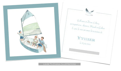Création de faire-part - Laure Th.Chanal Illustrations