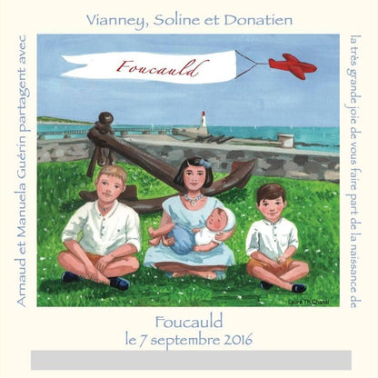 Création de faire-part - Laure Th.Chanal Illustrations