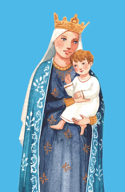 IMAGE VIERGE A L'ENFANT - Laure Th.Chanal Illustrations