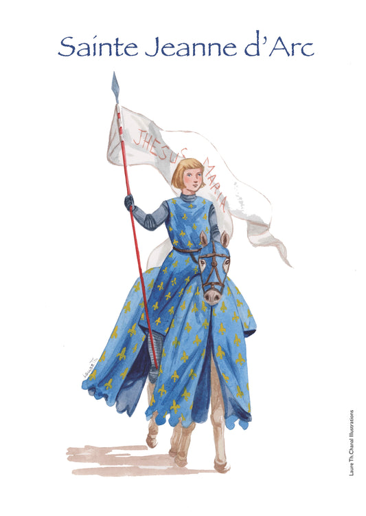 JEANNE D'ARC (À CHEVAL)