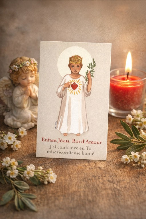IMAGE ENFANT JÉSUS ROI D'AMOUR