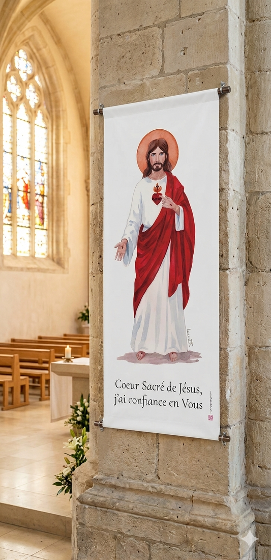 BÂCHE ILLUSTREE SACRE COEUR