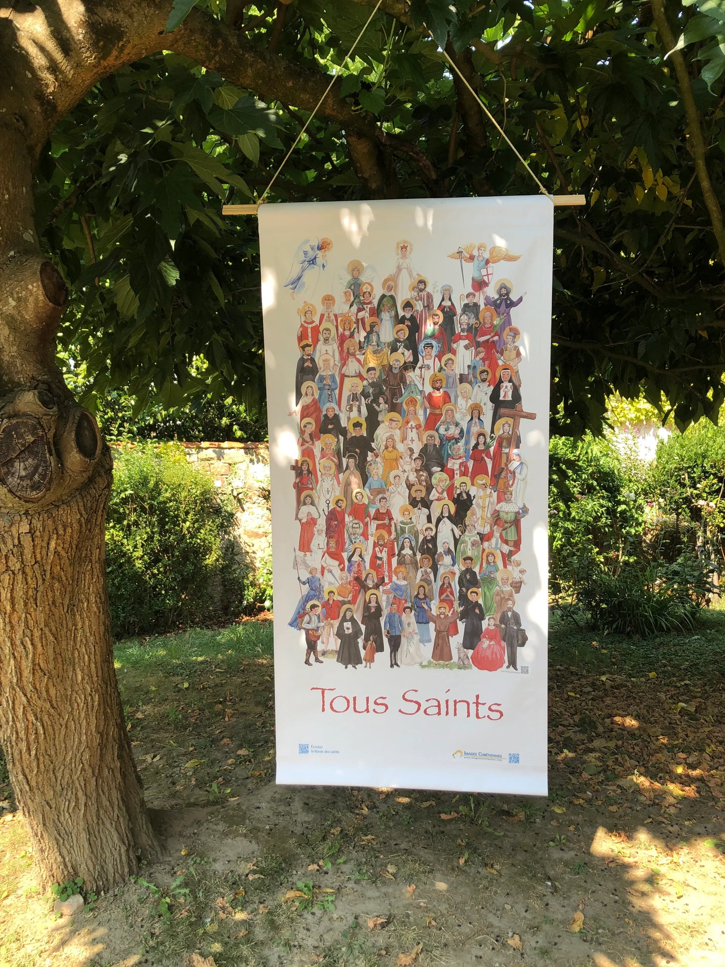 BÂCHE GRAND FORMAT TOUSSAINT - Laure Th.Chanal Illustrations