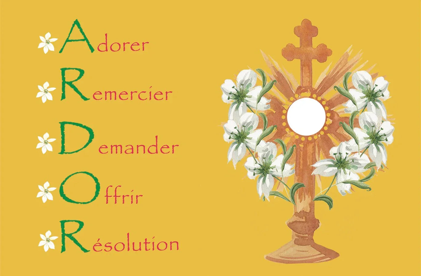 IMAGE COMMUNION ARDOR ACTION DE GRACE - Laure Th.Chanal Illustrations