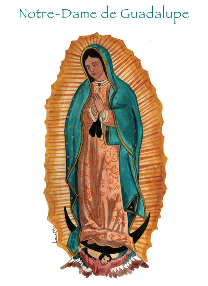 NOTRE-DAME DE GUADALUPE - Laure Th.Chanal Illustrations