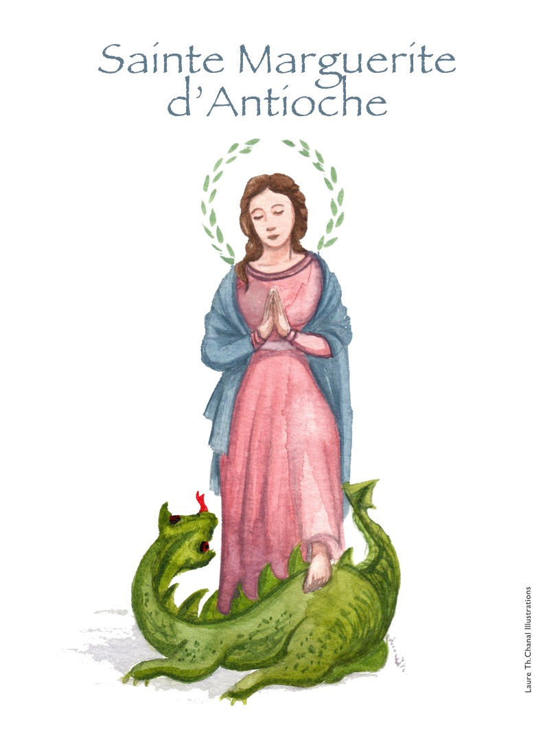 ;MARGA;ST MARGUERITE OF ANTIOCH;PATRON SAINTS CARDS / SAINTS IN M;-;Active;5