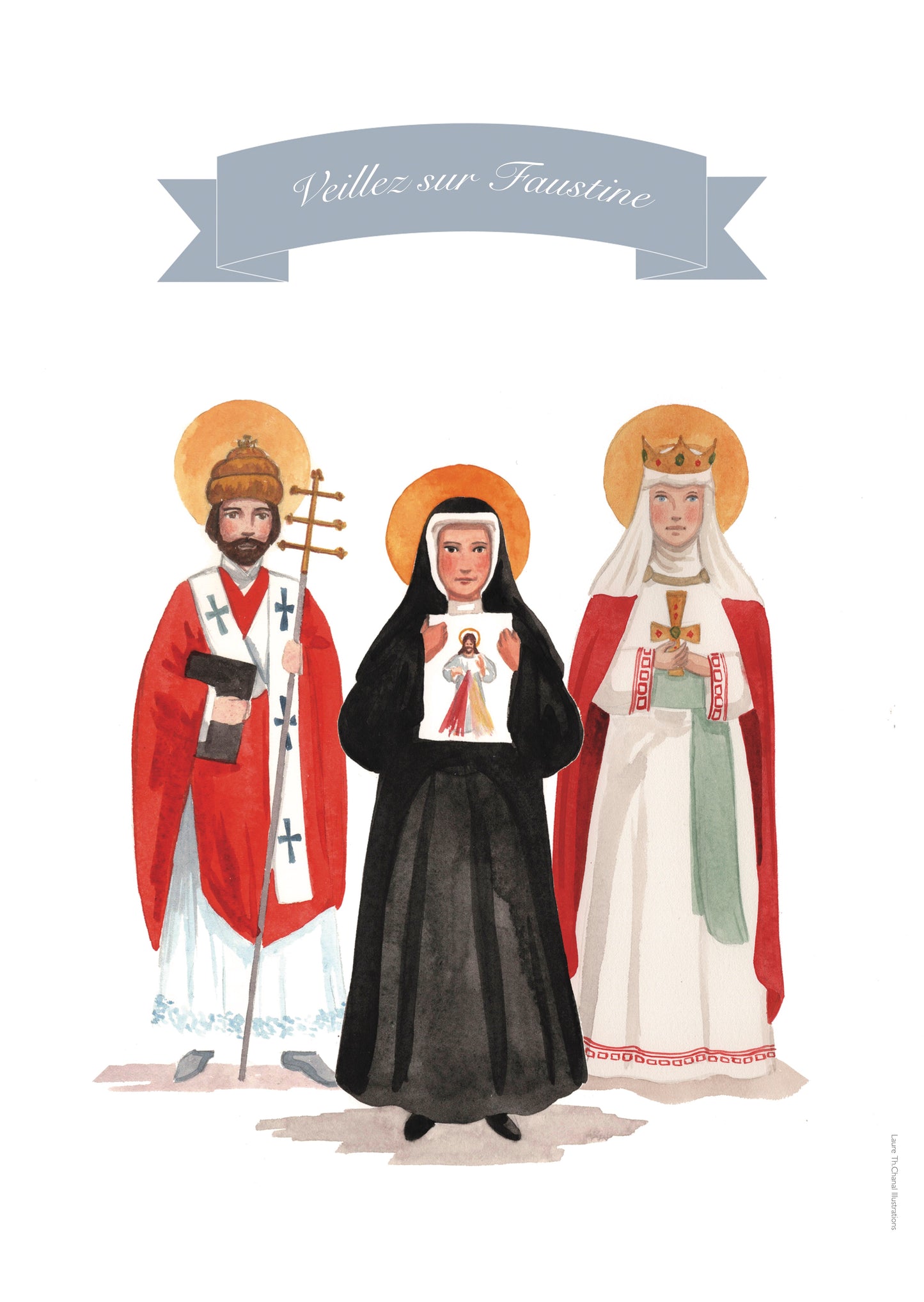 AFFICHE DES SAINTS DE LA FAMILLE