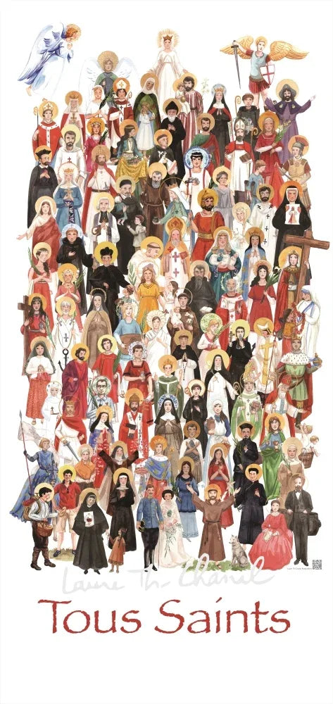 BÂCHE GRAND FORMAT TOUSSAINT - Laure Th.Chanal Illustrations