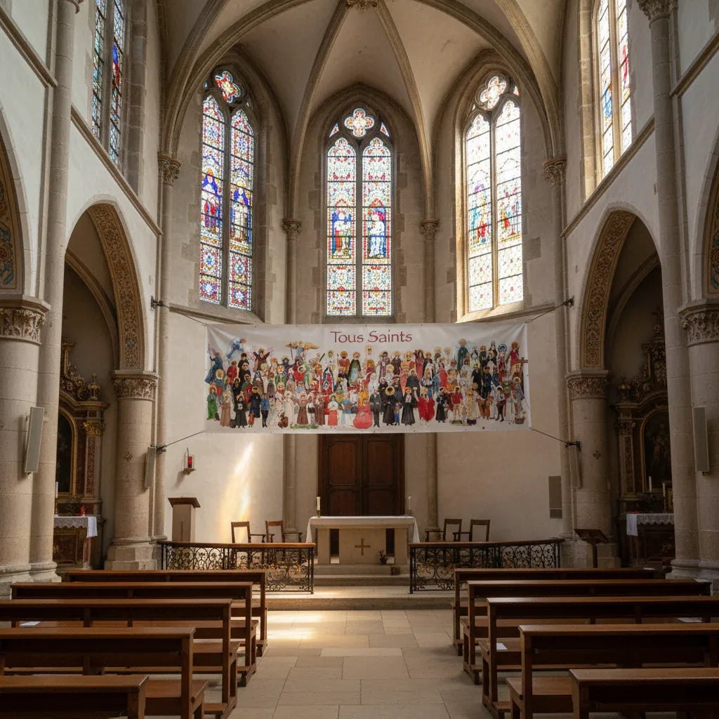 BÂCHE GRAND FORMAT TOUSSAINT - Laure Th.Chanal Illustrations