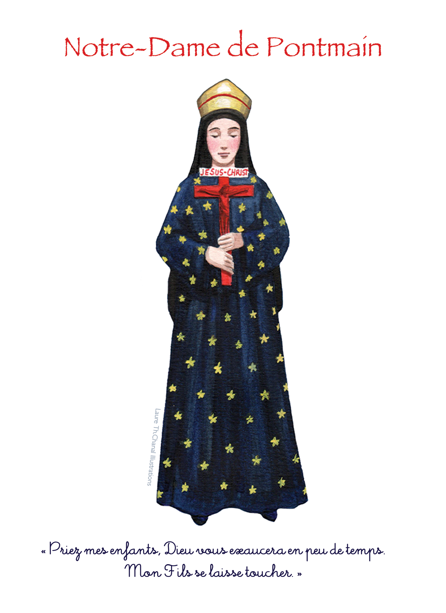 ;NDPON;NOTRE DAME DE PONTMAIN;PATRON SAINTS CARDS / SAINTS IN NO;-;Active;5