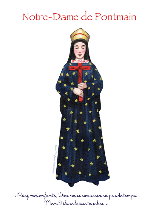 ;NDPON;NOTRE DAME DE PONTMAIN;PATRON SAINTS CARDS / SAINTS IN NO;-;Active;5