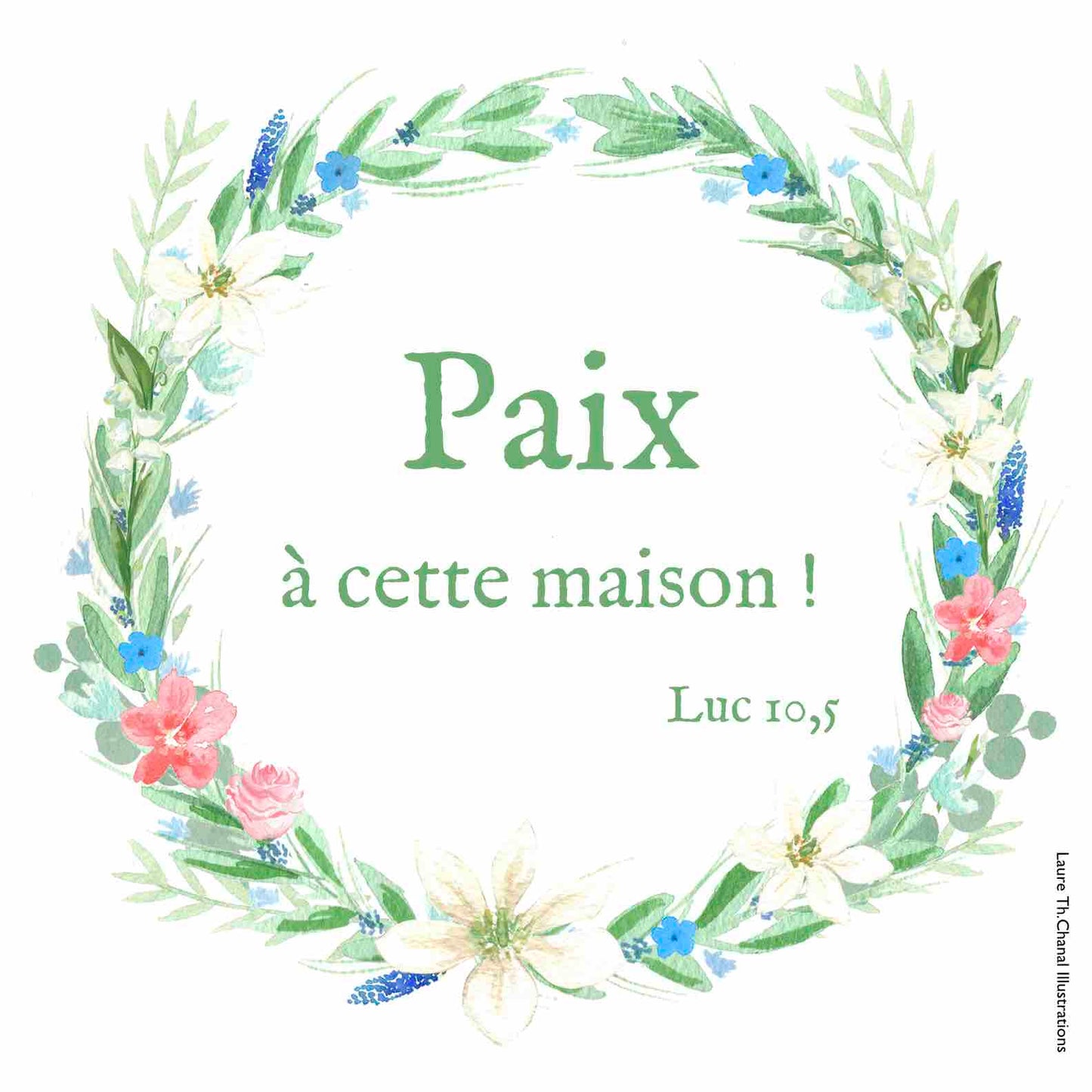 CARTE PAIX MAISON