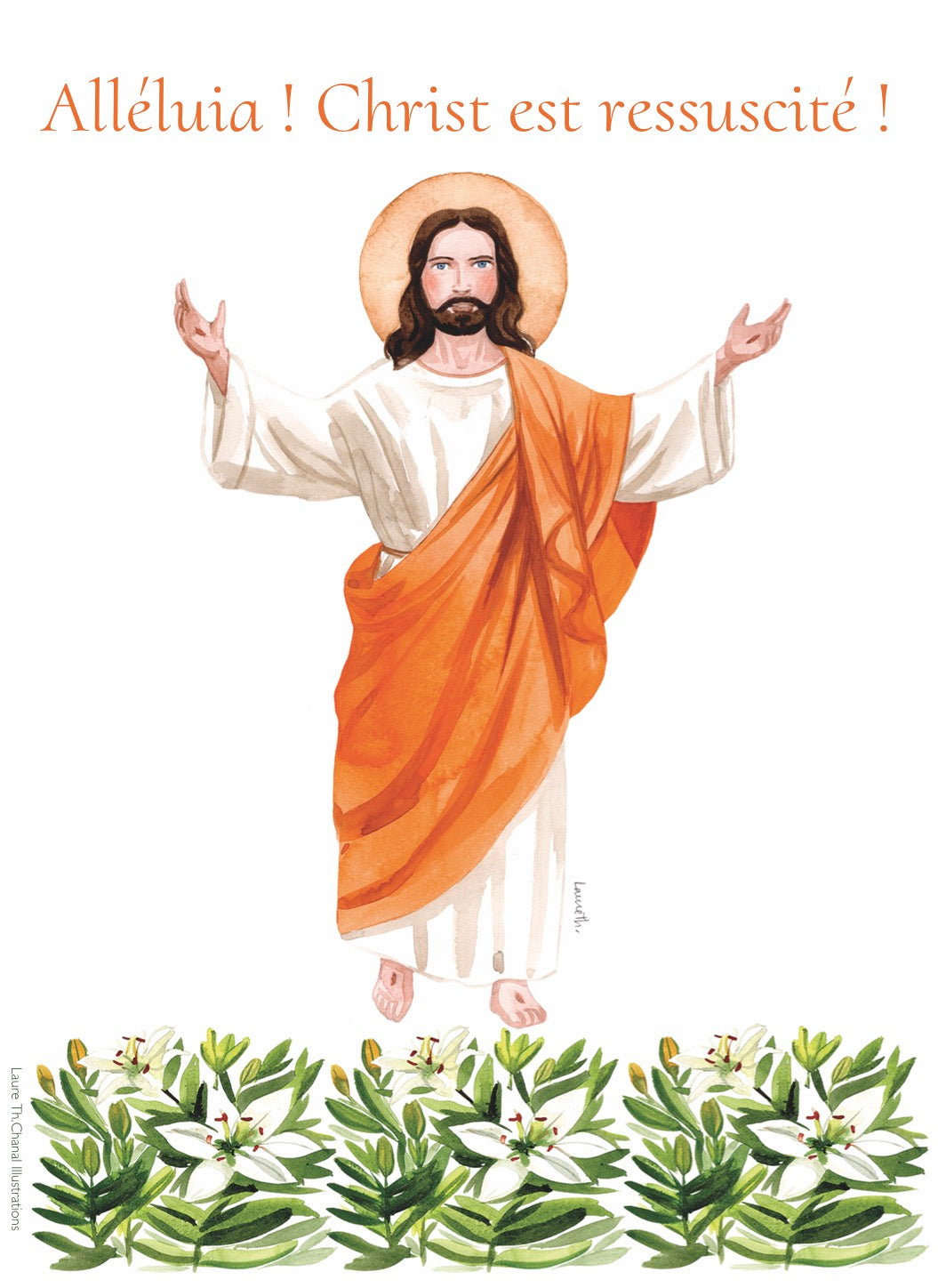 PETITE IMAGE DE PÂQUES "ALLELUIA- CHRIST EST RESSUSCITE "