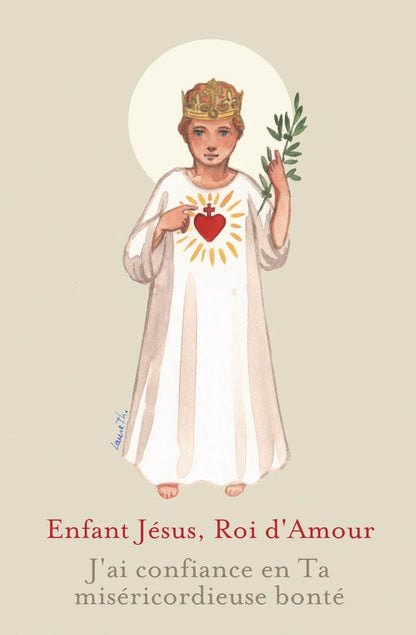 IMAGE ENFANT JÉSUS ROI D'AMOUR - Laure Th.Chanal Illustrations