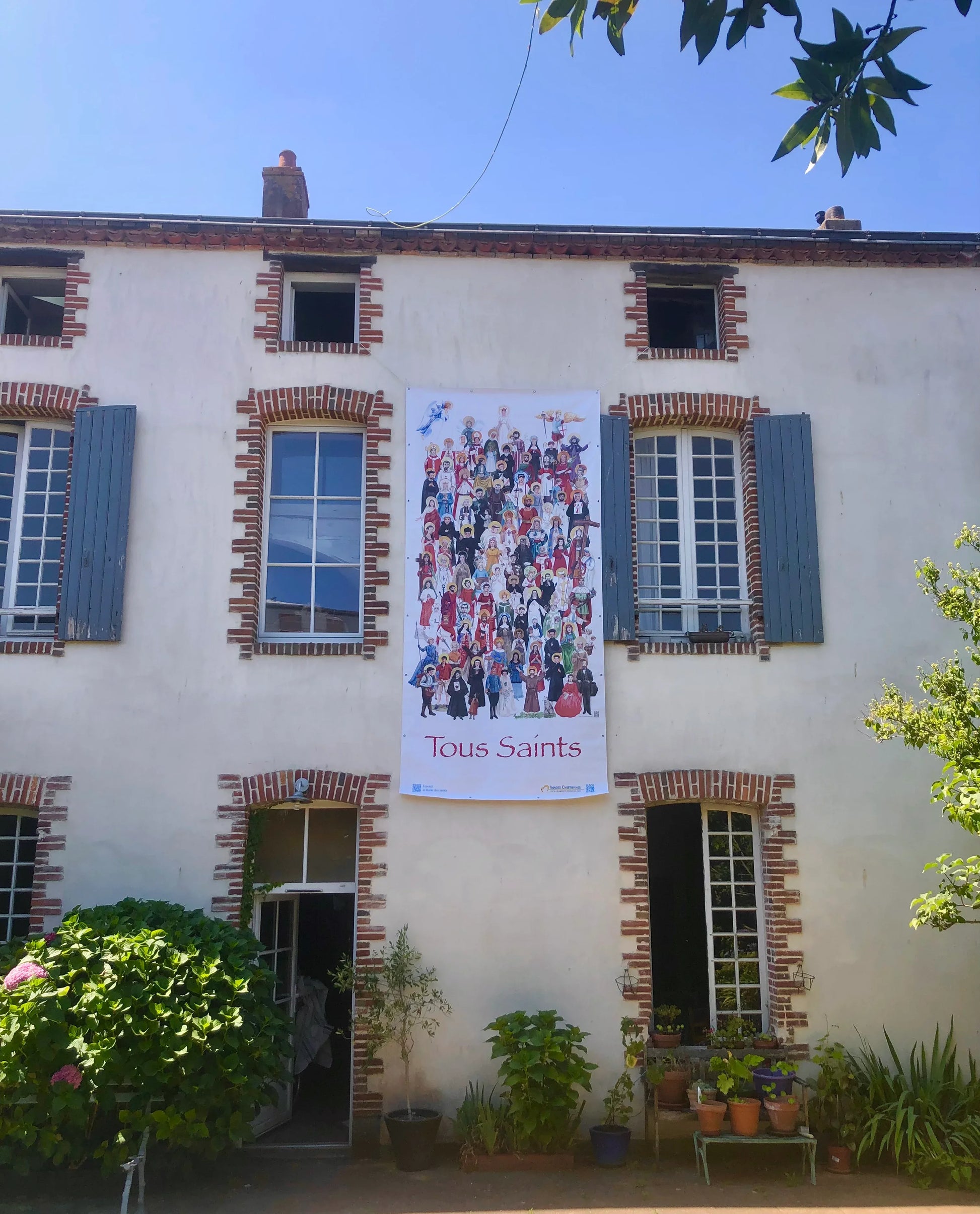 BÂCHE GRAND FORMAT TOUSSAINT - Laure Th.Chanal Illustrations