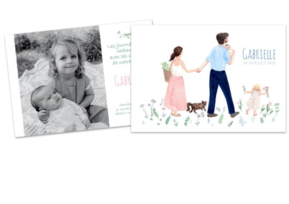 Création de faire-part - Laure Th.Chanal Illustrations