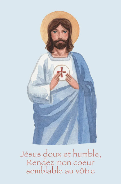 IMAGE JÉSUS DOUX ET HUMBLE - Laure Th.Chanal Illustrations