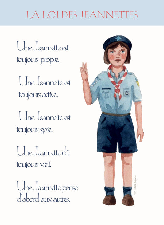 CARTE LA LOI DES JEANNETTES