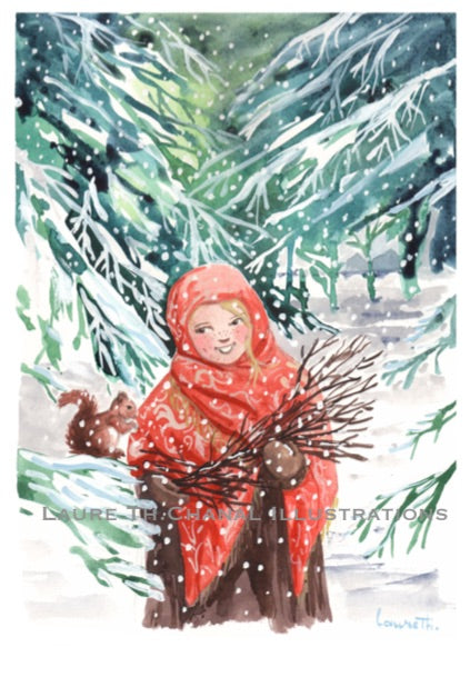 CARTE DE NOËL "MATRIOCHKA"