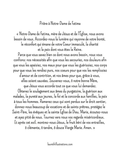 NOTRE-DAME DE FATIMA - Laure Th.Chanal Illustrations