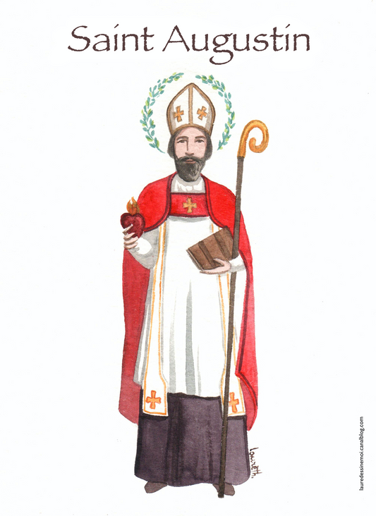 ;AUGUST1;SAINT AUGUSTINE;PATRON SAINTS CARDS / SAINTS IN A;-;Active;5