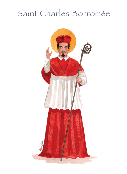 ;CHARLBOROM;SAINT CHARLES BORROMEO;PATRON SAINTS CARDS / SAINTS IN C;-;Active;5