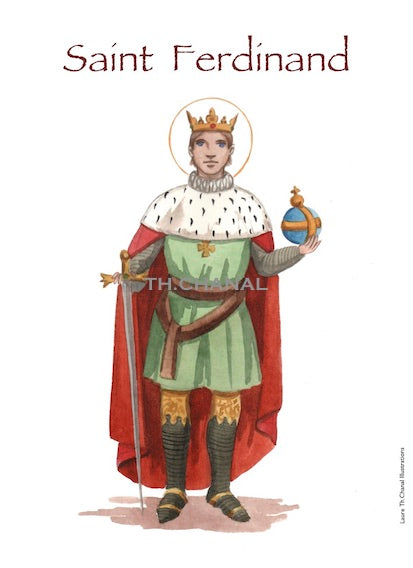 ;FERDINAND;ST FERDINAND;PATRON SAINTS CARDS / SAINTS IN F;-;Active;5
