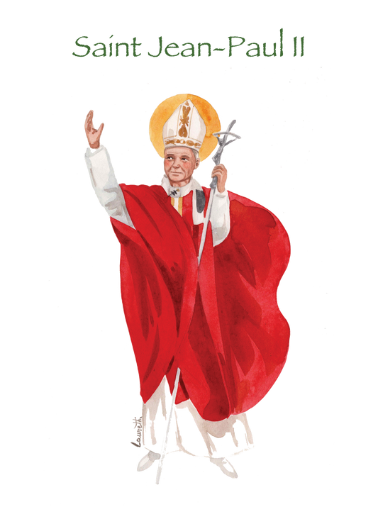 JEAN-PAUL II ( ROUGE)