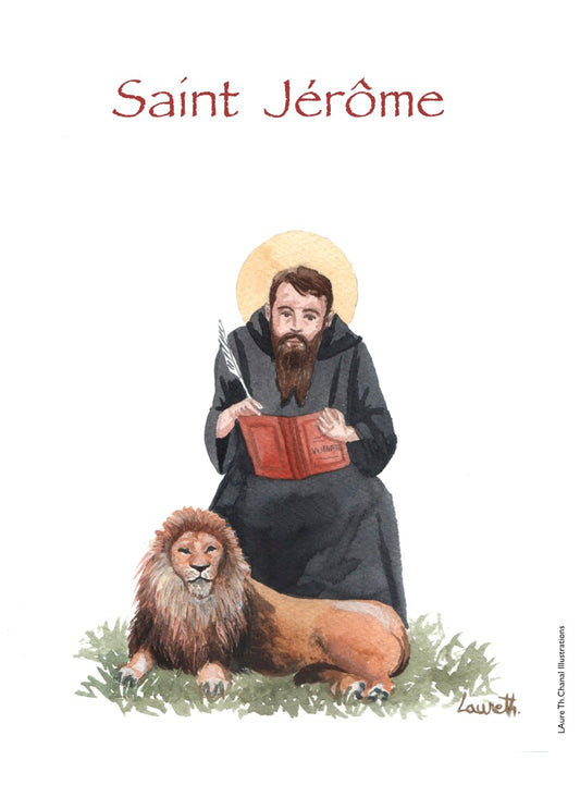 ;JEROME;SAINT JEROME;PATRON SAINTS CARDS / SAINTS IN IJ;-;Active;5